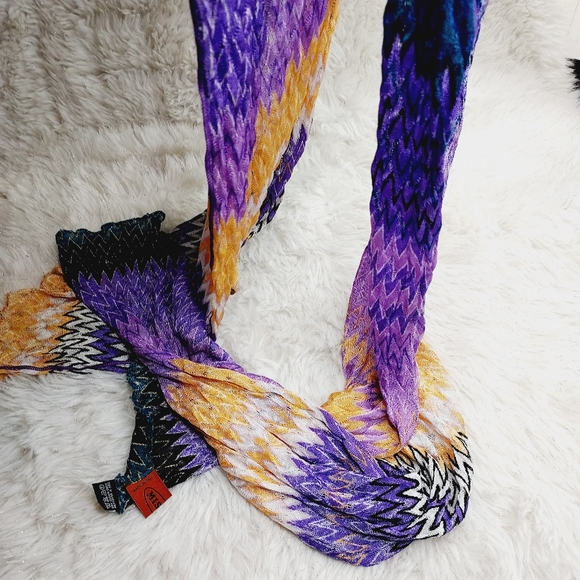 Missoni scarf multicolor. - Picture 5 of 8